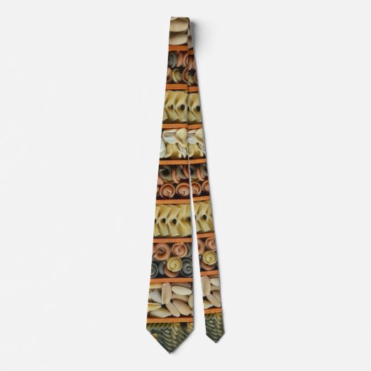 Pasta Pizza Italia Restaurant Kellner Krawatte (Vorderseite)