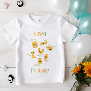 Pasta Positivity Fun niedliches Pasta-Shirt T-Shirt
