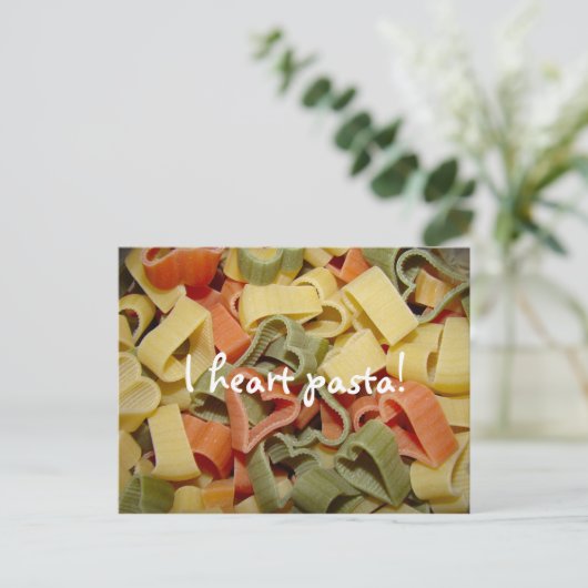 PASTA Postcard Postkarte (Stehend Vorderseite)