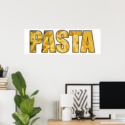 Pasta Poster (Heimbüro)