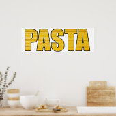 Pasta Poster (Küche)