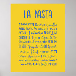 Pasta-Poster Poster