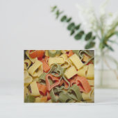 Pasta Postkarte (Stehend Vorderseite)