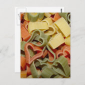 Pasta Postkarte (Vorne/Hinten)