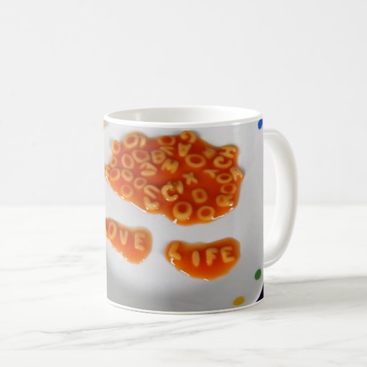 Pasta Power Kaffeetasse (VorderseiteRechts)