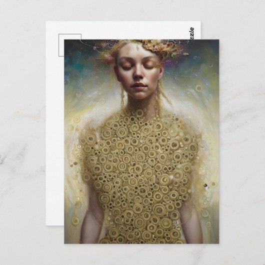 Pasta Queen Postcard Postkarte (Vorne/Hinten)