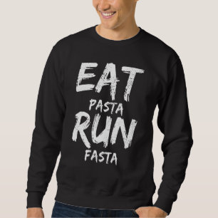 Pasta Running Vintag Sweatshirt