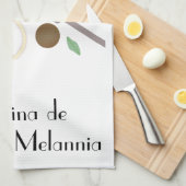 Pasta Spaghetti Abendessen Koch Geschirrtuch (Viertel Falte)