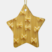 Pasta Spaghetti Noodles Abstrakt Keramik Ornament (Links)