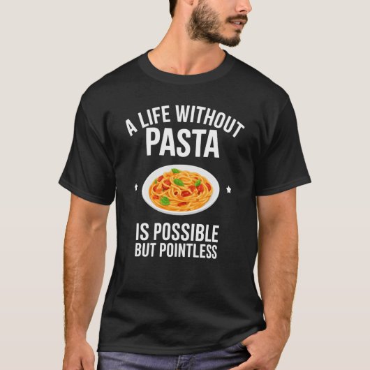 Pasta-Spaghetti ohne Pasta T-Shirt (Vorderseite)