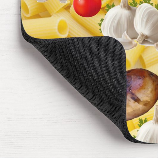 Pasta Tomato Brot Maus Pad! Mousepad (Ecke)