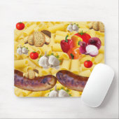 Pasta Tomato Brot Maus Pad! Mousepad (Mit Mouse)