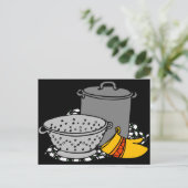 Pasta Tools Postkarte (Stehend Vorderseite)