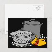 Pasta Tools Postkarte (Vorne/Hinten)