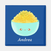 Pasta und Käse Magnet (Vorne)