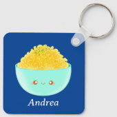 Pasta und Käse Schlüsselanhänger (Rückseite)