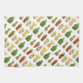 Pasta und Pepper Jars Geschirrtuch (Horizontal)