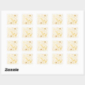 Pasta Varieties Seamless Pattern Sticker (Blatt)