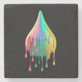 Pastafari STEINUNTERSETZER (Vorderseite)