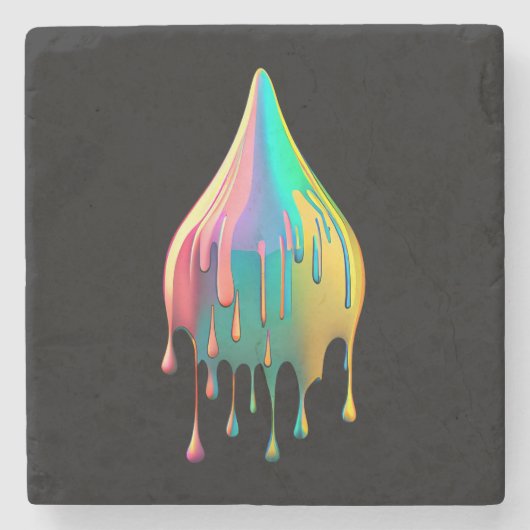 Pastafari STEINUNTERSETZER (Vorderseite)