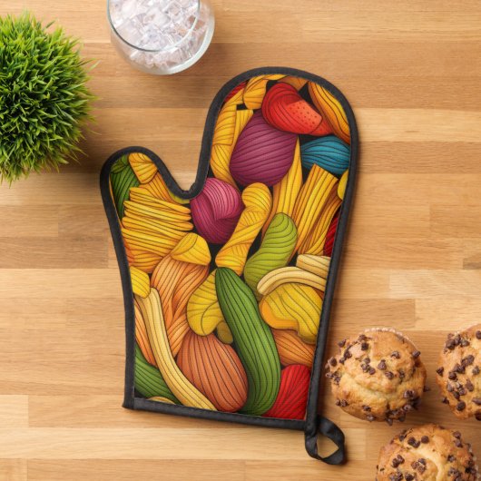 Pastagerichte Ofenhandschuh (Oben unten)