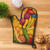 Pastagerichte Ofenhandschuh (Oben unten)