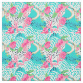 Pastagerichten mit Blume Stoff (Muster)