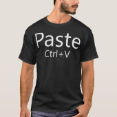 Paste Copy Halloween Paare Kostüme Matching Set T-Shirt (Vorderseite)