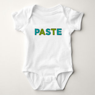 PASTE - Kopieren und Einfügen von zwei Gewinnern Baby Strampler