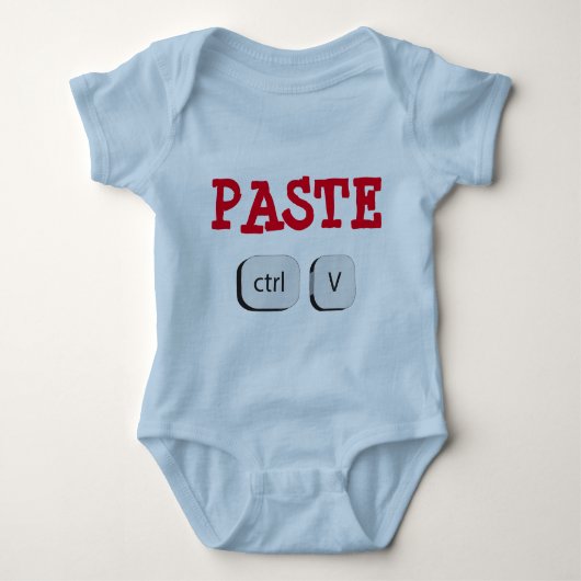 Paste Twin Baby Strampler (Vorderseite)