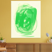 Pasted optical illusion Stretched Canvas Print Leinwanddruck (Insitu (Wohnzimmer))