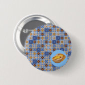 Pasteis de Nata Tiles Button (Vorne & Hinten)