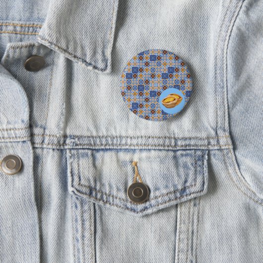 Pasteis de Nata Tiles Button (Beispiel)