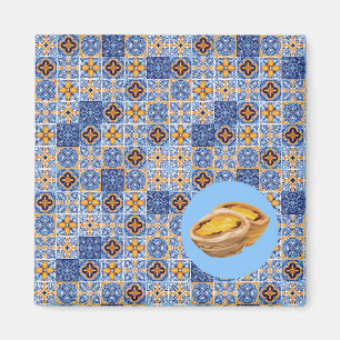 Pasteis de Nata Tiles Magnet