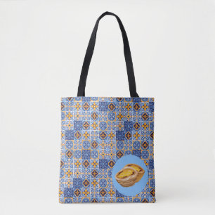 Pasteis de Nata Tiles Tasche