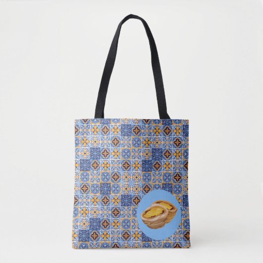 Pasteis de Nata Tiles Tasche (Vorderseite)