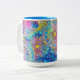 Pastel 15 oz Zwei-Tonen-Tasse Zweifarbige Tasse