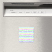Pastel ABCs Magnet (In Situ (Geschirrspüler))