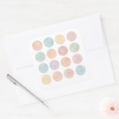 Pastel Abstract Bubble Sticker Sheet (Umschlag)