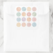 Pastel Abstract Bubble Sticker Sheet (Tasche)