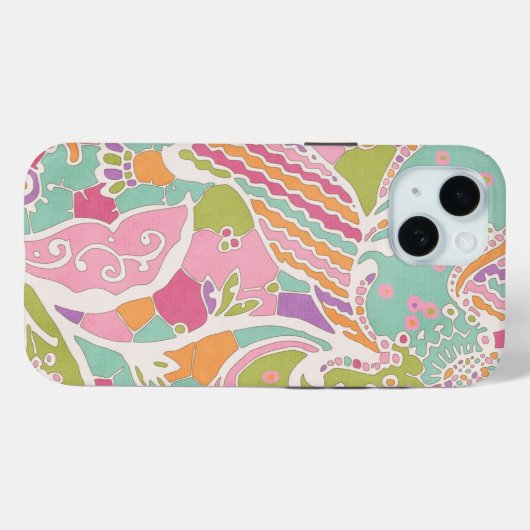 Pastel Abstract Design Phone Case (Rückseite (Horizontal))