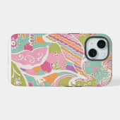 Pastel Abstract Design Phone Case iPhone 15 Hülle (Rückseite (Horizontal))