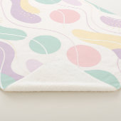 Pastel Abstract Seamless Pattern Waves and Circles Sherpadecke (3/4)