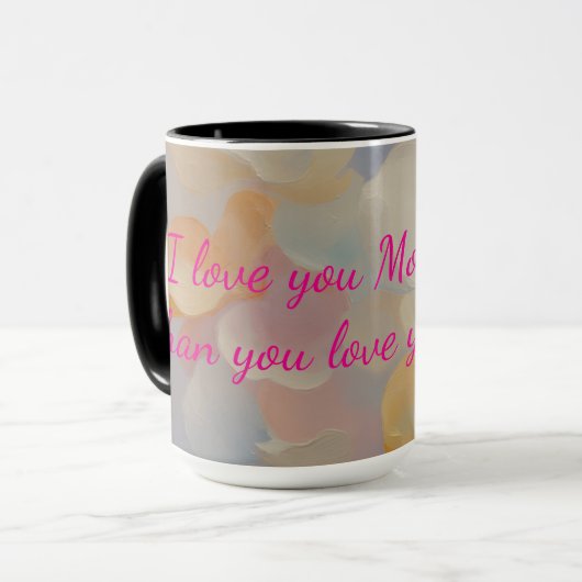 Pastel Abstract Tasse (Vorderseite Links)