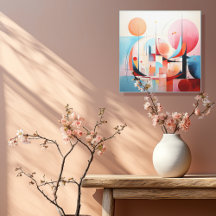 Pastel abstrakt 1 von 4