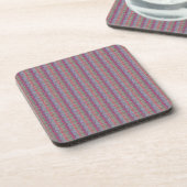 Pastel Abstrakt Art Hard Plastic Untersetzer (Linke Seite)