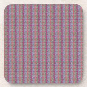 Pastel Abstrakt Art Hard Plastic Untersetzer