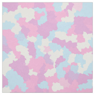 Pastel Abstrakt Camouflage Stoff