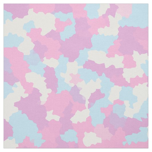 Pastel Abstrakt Camouflage Stoff (Muster)