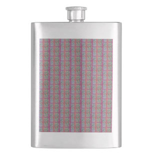 Pastel Abstrakt Classic Flachmann